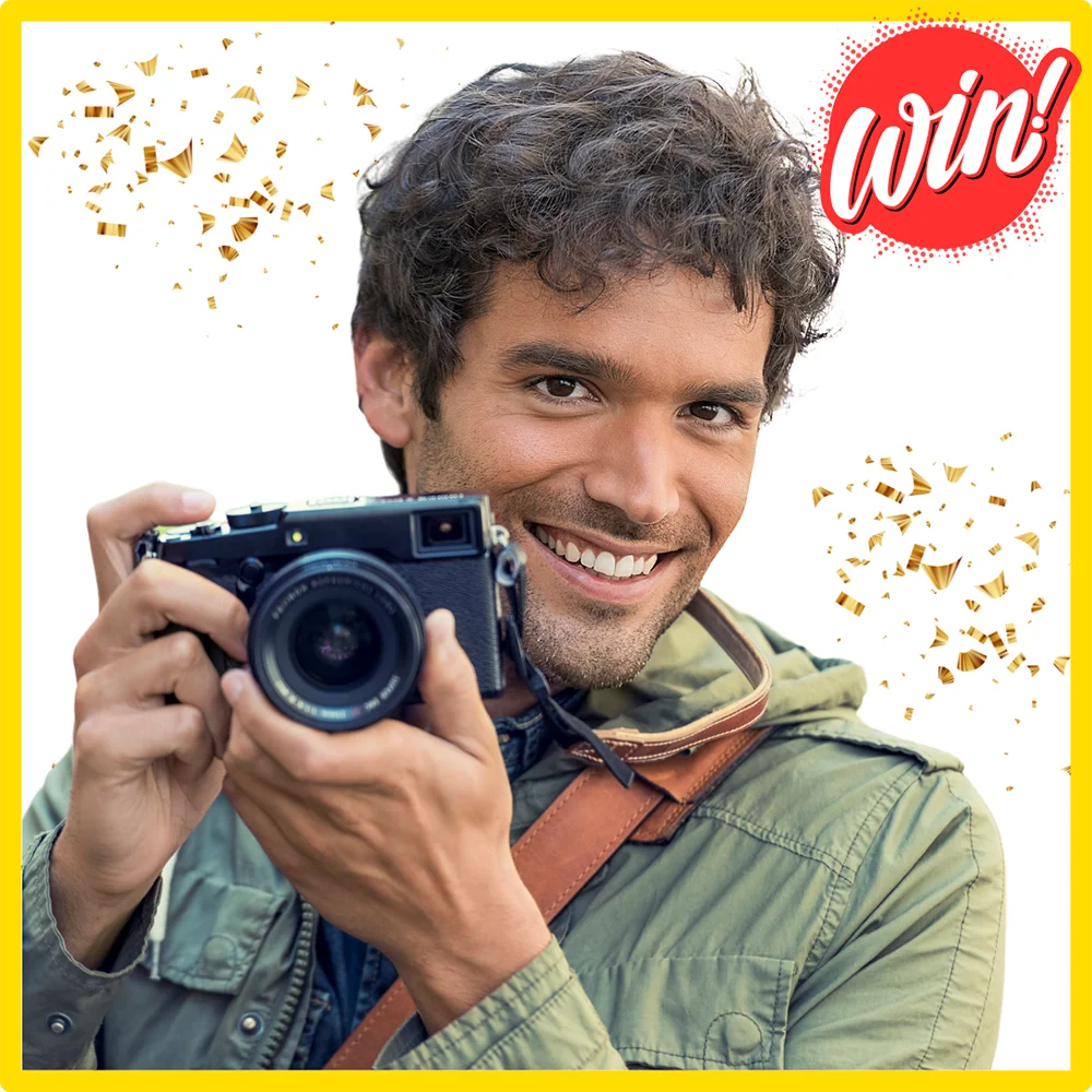 Your entries to win epic photography gear has been doubled!