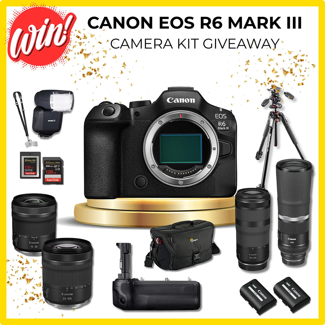 Main image - Win a Canon EOS R6 Mark III Camera Kit.