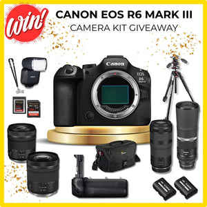 Main image - Win a Canon EOS R6 Mark III Camera Kit.