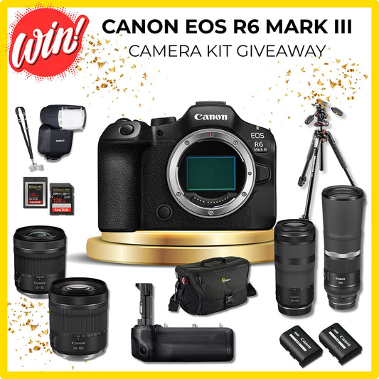 Main image - Win a Canon EOS R6 Mark III Camera Kit.