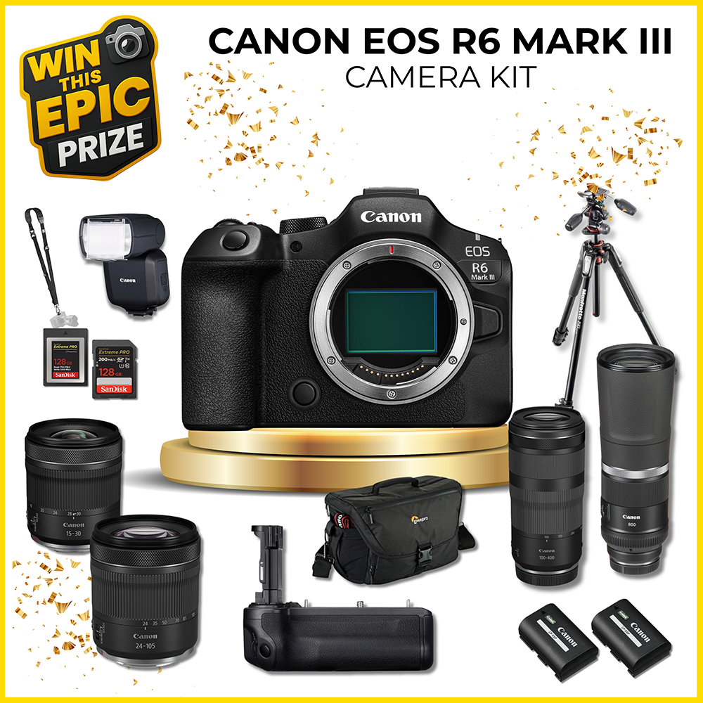 Main image - Win a Canon EOS R6 Mark III Camera Kit.