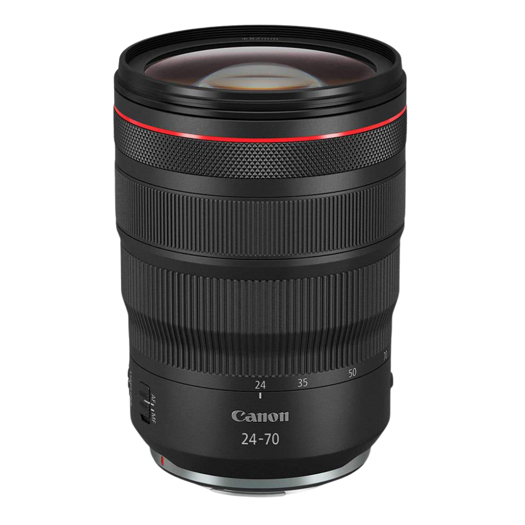 Canon RF 24-70mm F2.8 L IS USM Lens product image.