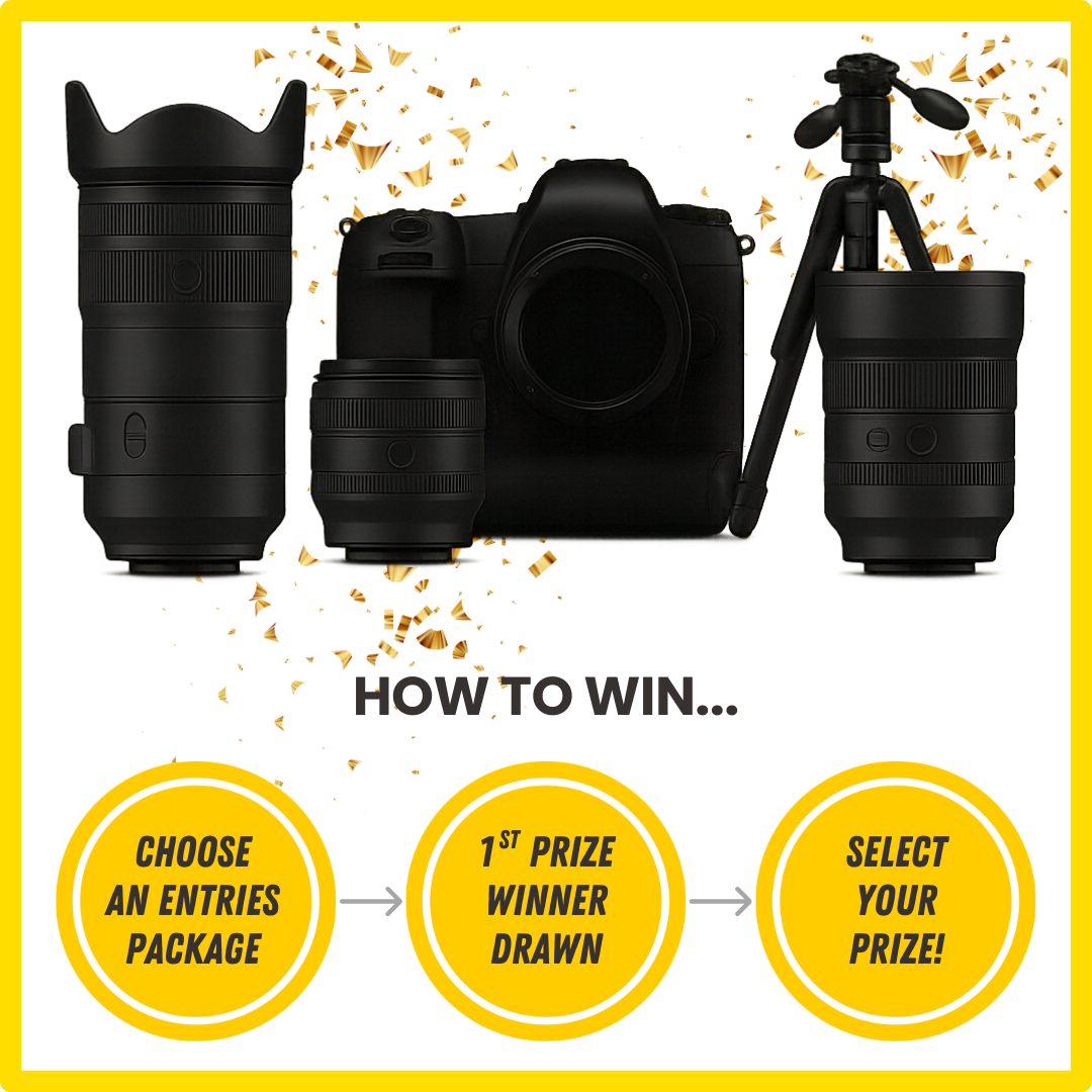 Epic Camera Gear Giveaway Promotion #525. Main image.