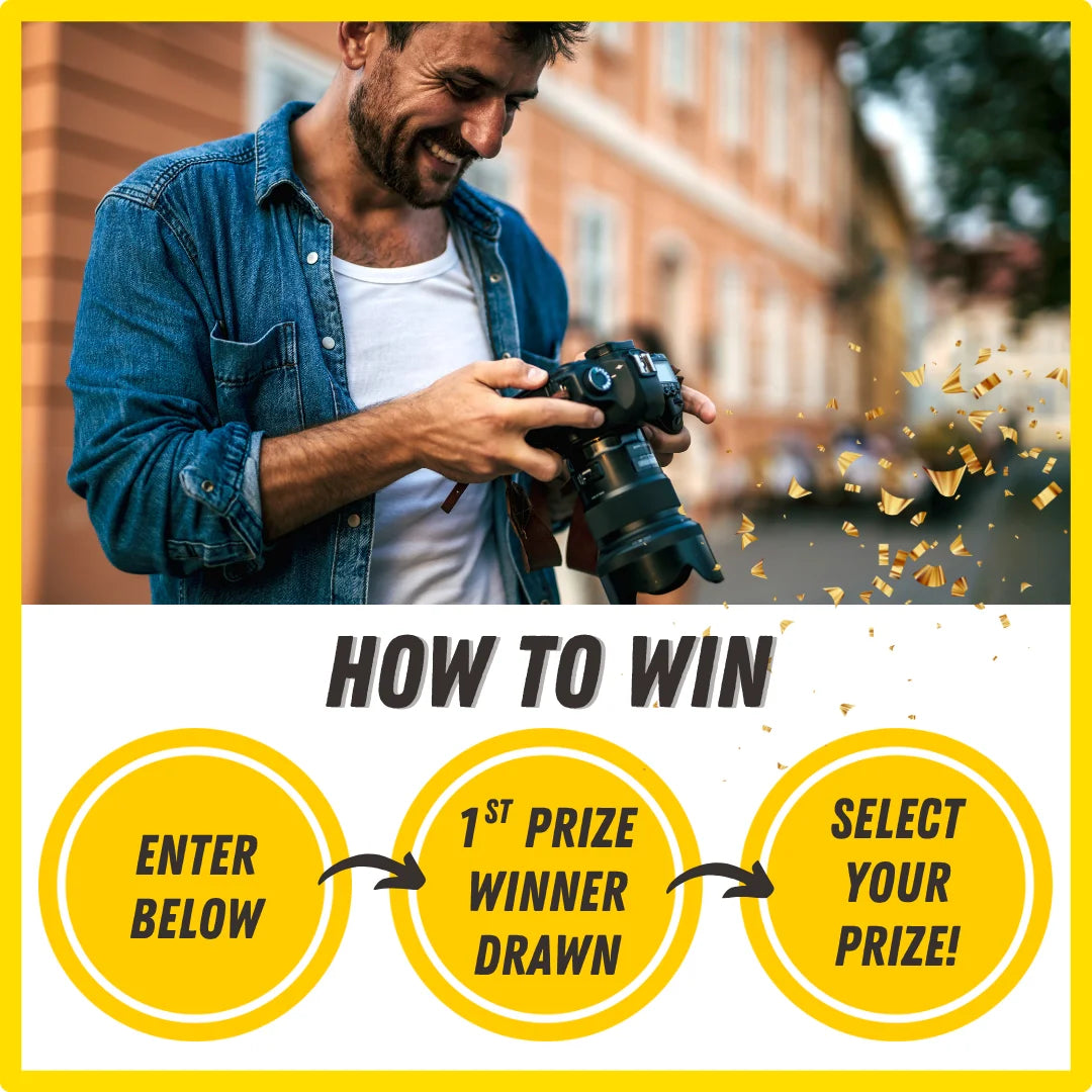 Epic Camera Gear Giveaway Promotion #525. Main image.