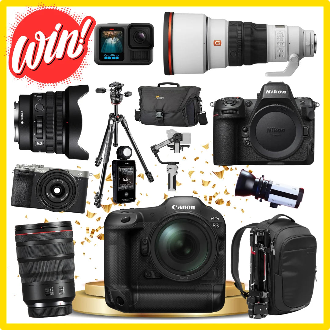 Win camera and photography gear worth $10K!