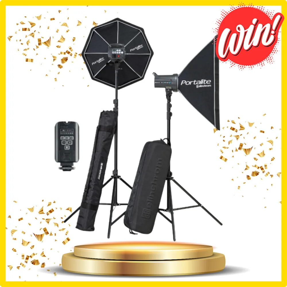 Win a Elinchrom D-Lite RX 4 - Dual Monolight Kit.