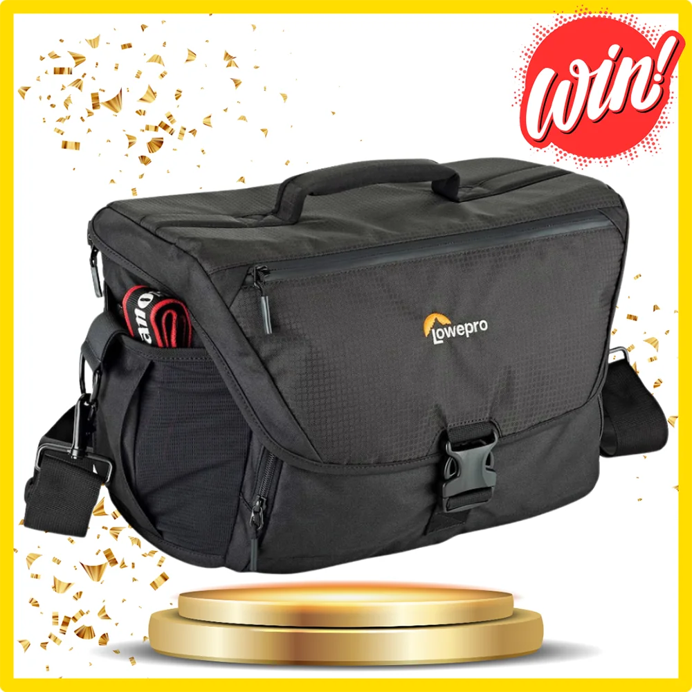 Win a Lowepro Nova 200 AW II camera shoulder bag.