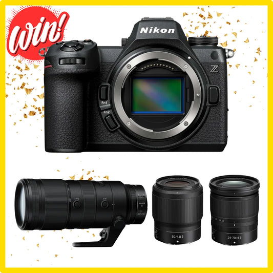 Win a Nikon Z6 III Camera and Lens Bundle. Main image.