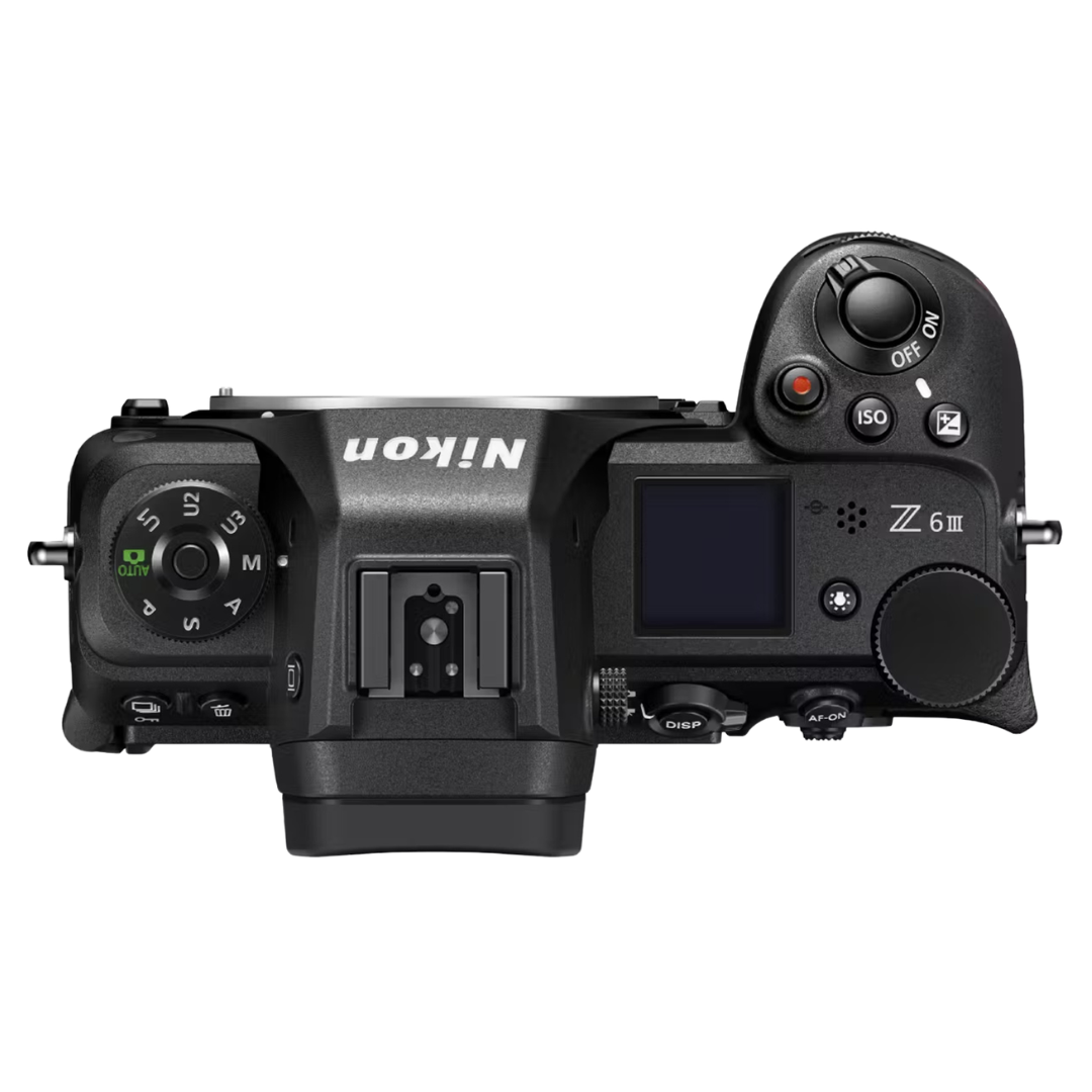 Nikon Z6 III Mirrorless Camera top view