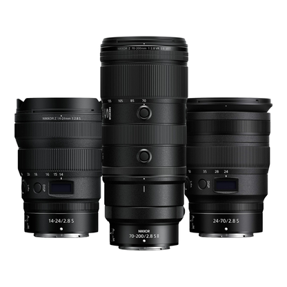 Win the ultimate Nikkor lens collection. Main prize image.