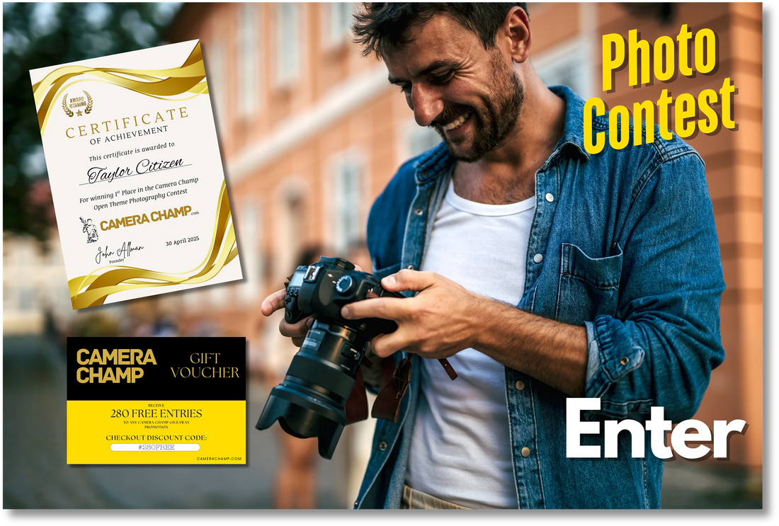 Photo Competition Camera Camera Champ | The World's Greatest Photography Gear Prizes