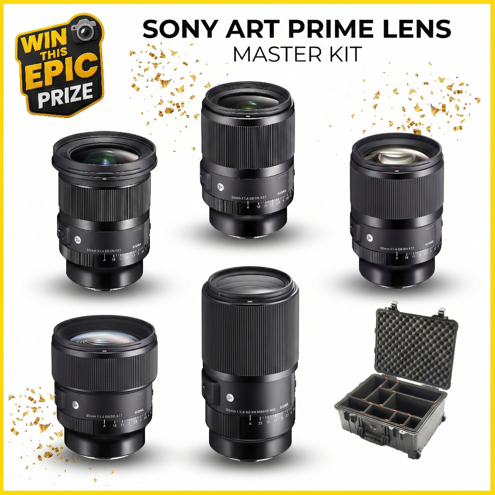 Sony Art Prime Lens Master Kit