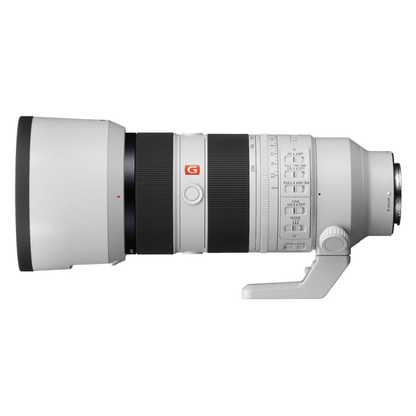 Sony FE 70-200mm F2.8 GM OSS II Lens on a white background.