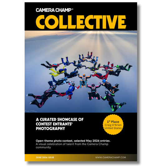 Camera Champ Collective Magazine Issue 14 - June 2026. Buy now.