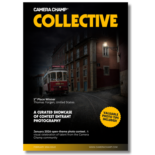 Camera Champ Collective Magazine Issue 10 - February 2026. Buy now.