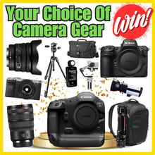 Win $10K worth of camera and photography gear.