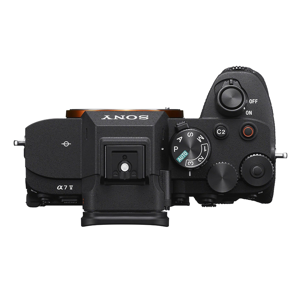 Sony A7 V Camera Top View